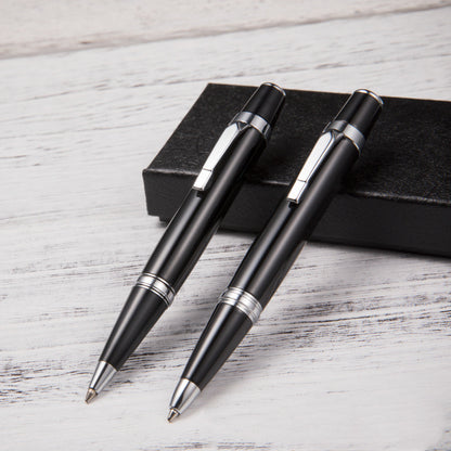 Short Mini Metal Ballpoint Business Pen