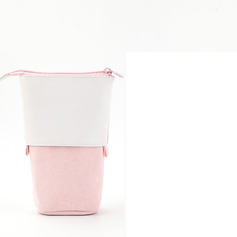 Creative Corduroy Retractable Pencil Case