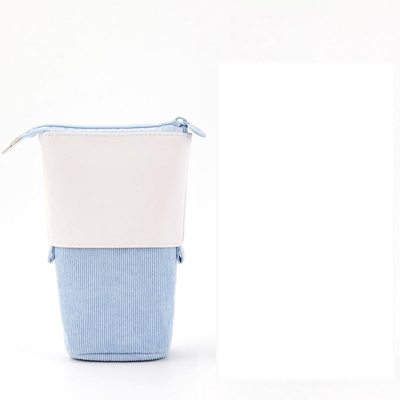 Creative Corduroy Retractable Pencil Case