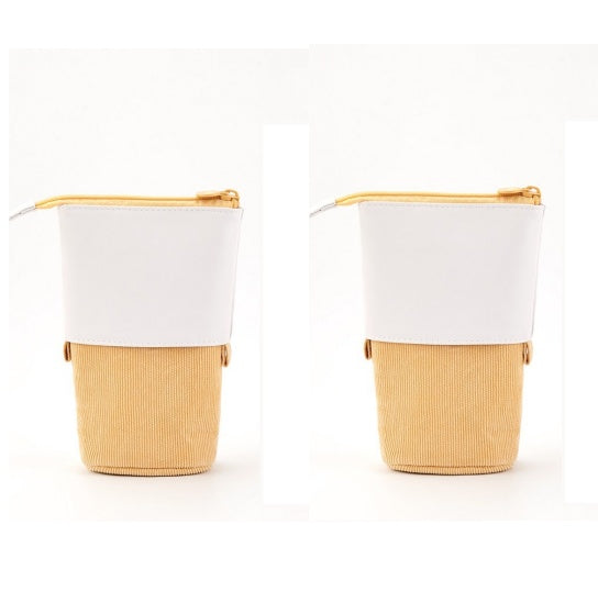 Creative Corduroy Retractable Pencil Case