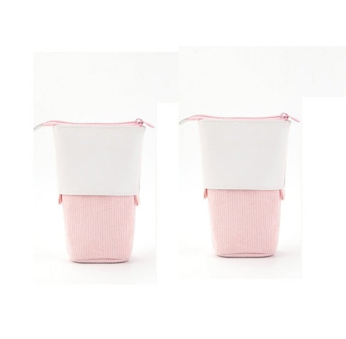 Creative Corduroy Retractable Pencil Case