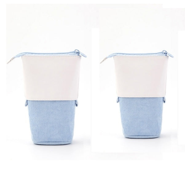 Creative Corduroy Retractable Pencil Case