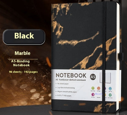 A5 Office Hand Skin Feeling Pu Leather Strap Diary