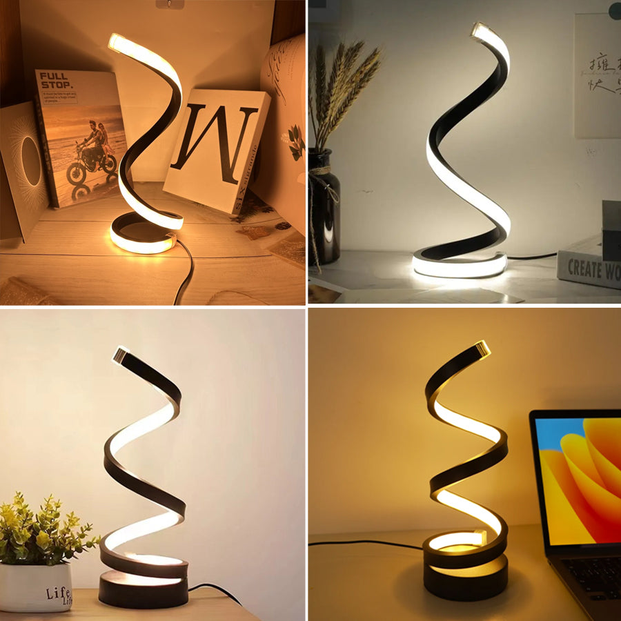 Creative Spiral LED Table Lamp