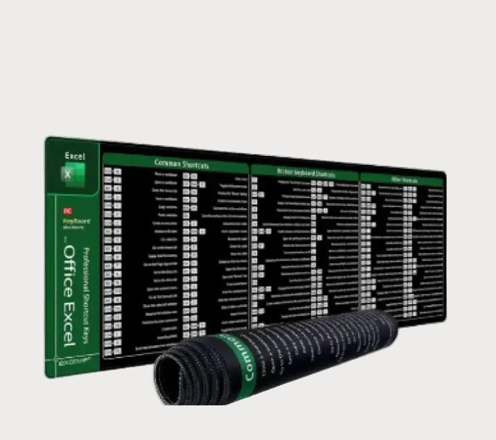 Excel Shortcut Key Mouse Pad