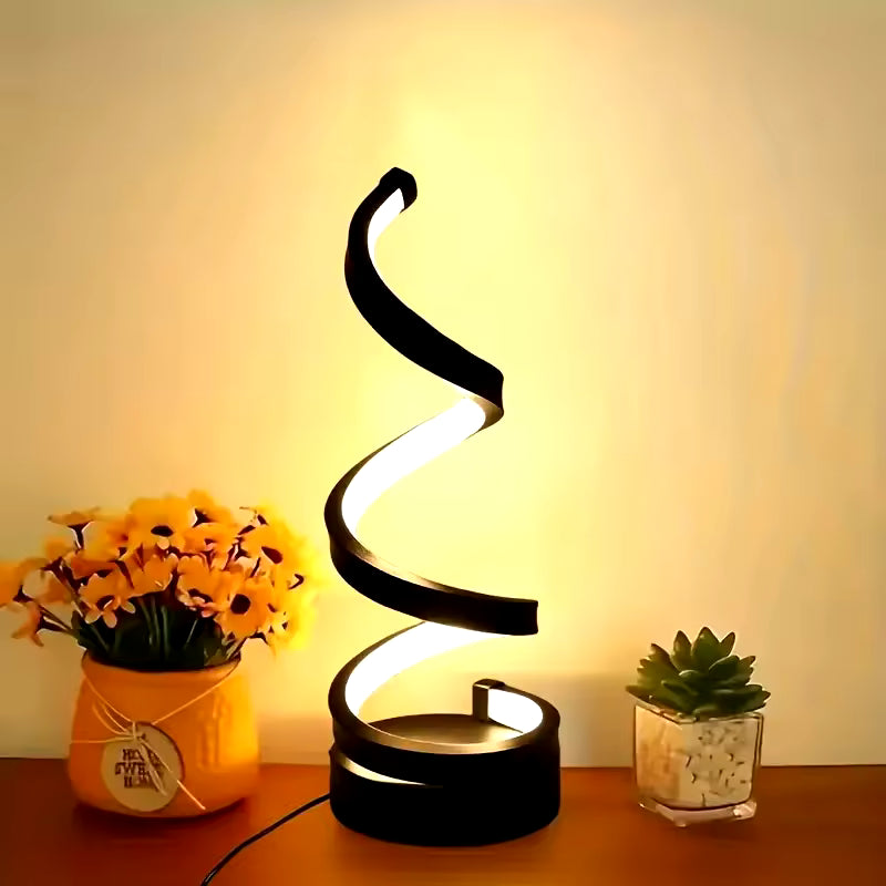 Creative Spiral LED Table Lamp