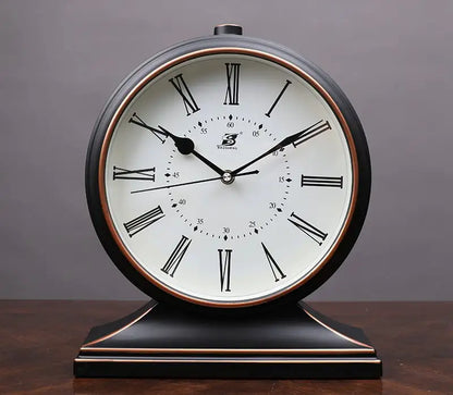 Fashionable Quartz Pendulum Desk Clock for Living Room