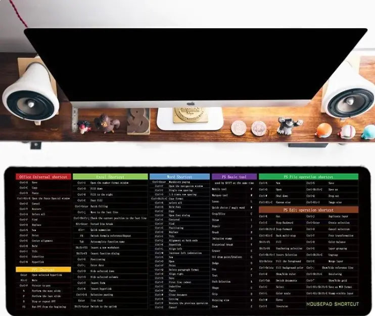Excel Shortcut Key Mouse Pad
