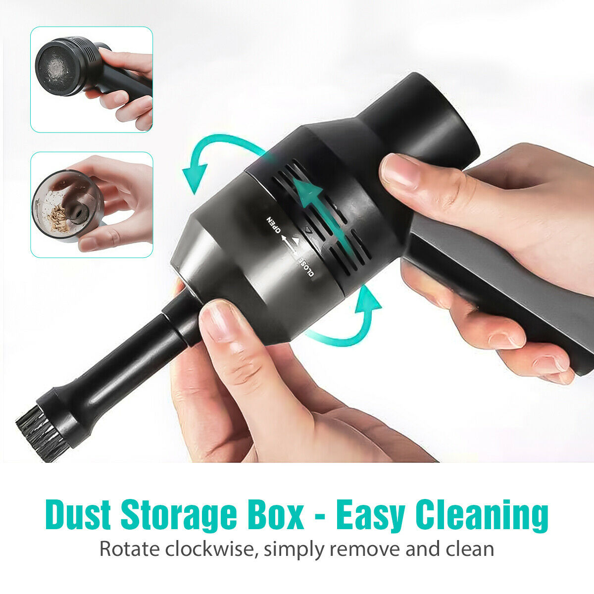 USB Cordless Vacuum Cleaner Rechargeable