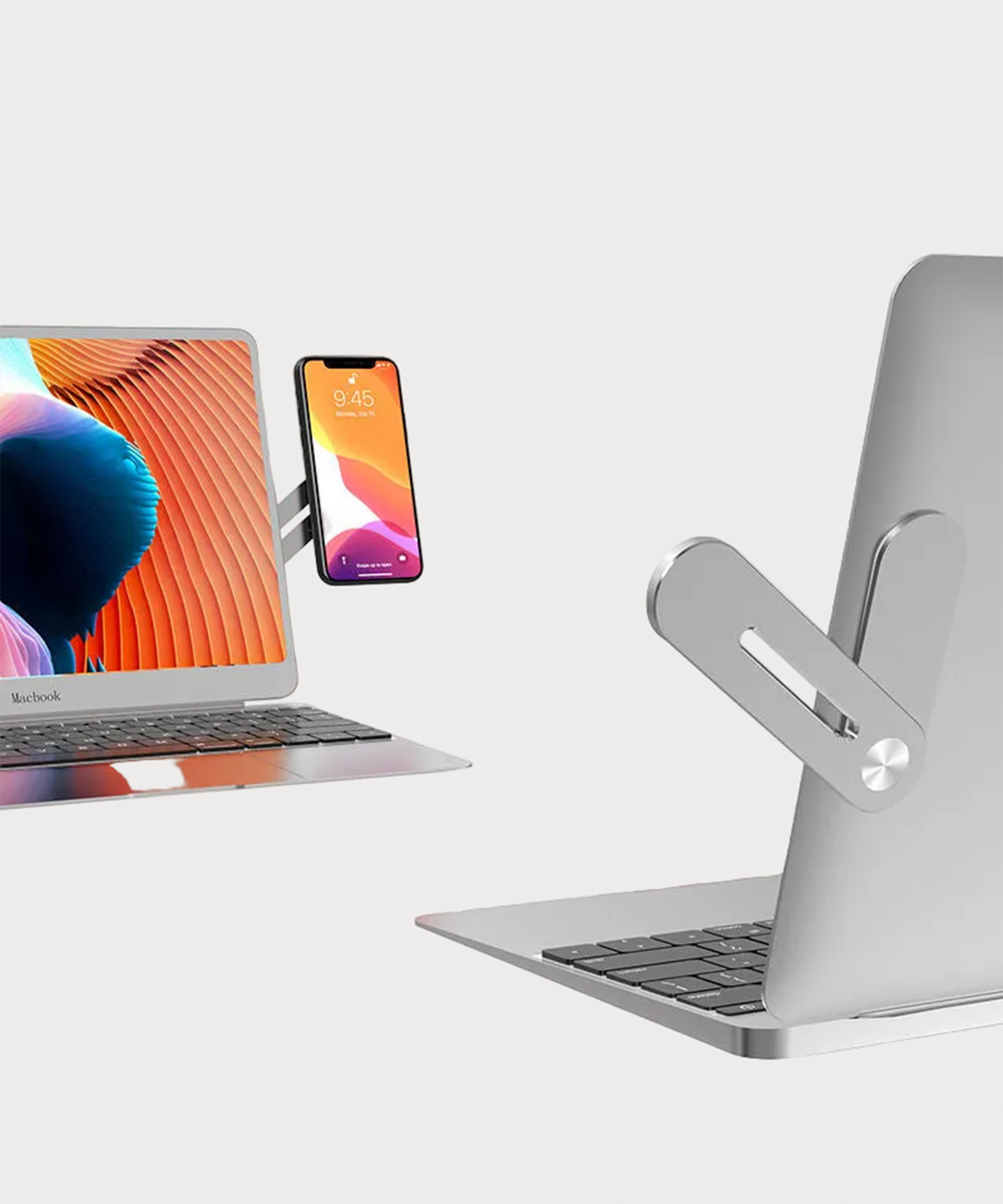 Adjustable flat expansion bracket