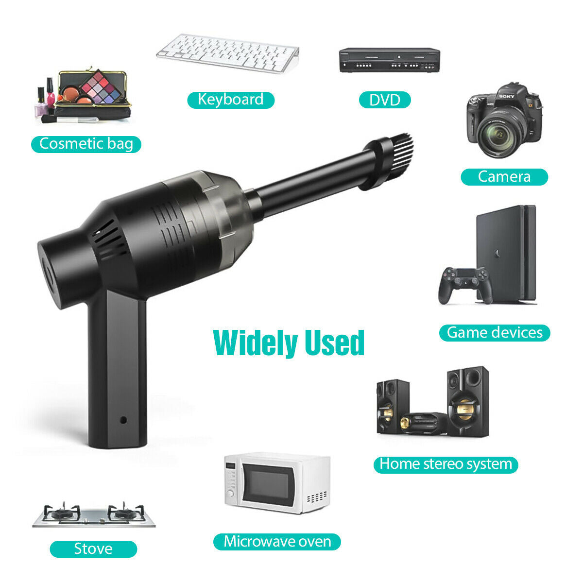 USB Cordless Vacuum Cleaner Rechargeable