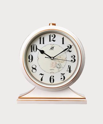 Fashionable Quartz Pendulum Desk Clock for Living Room