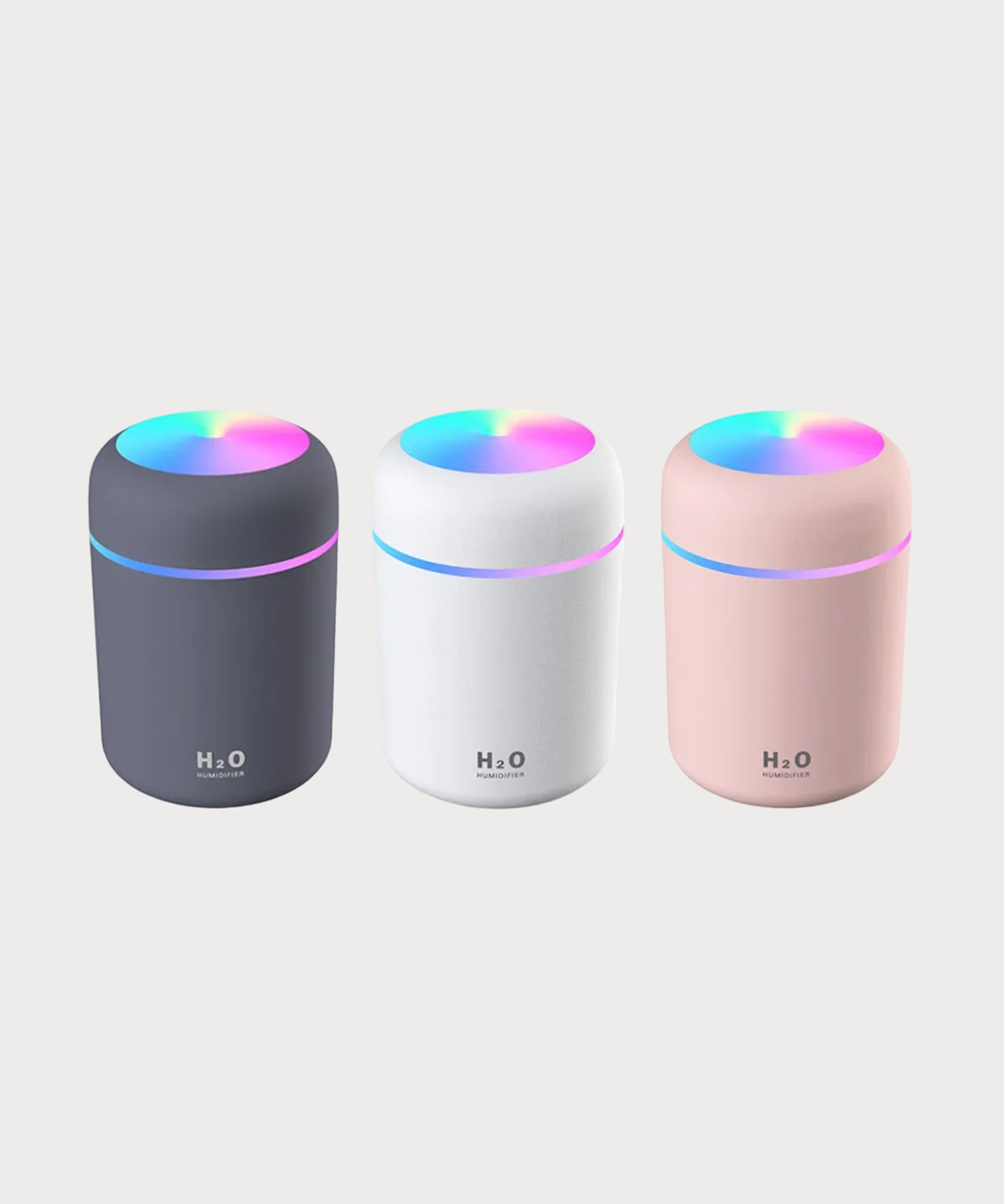 Portable Air Humidifier Mist Sprayer with Colorful Night Light